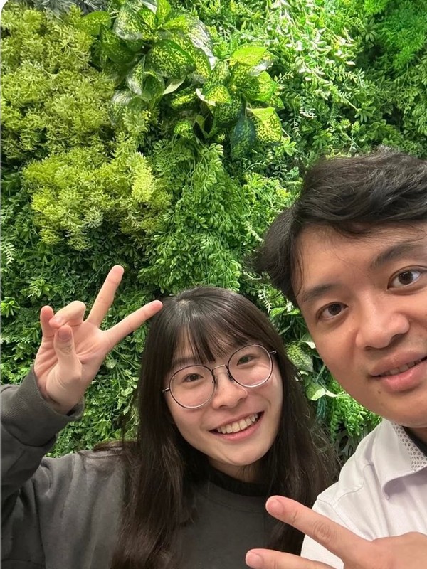 患者與王醫師矯正合照
