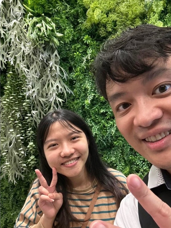 患者與王醫師矯正合照