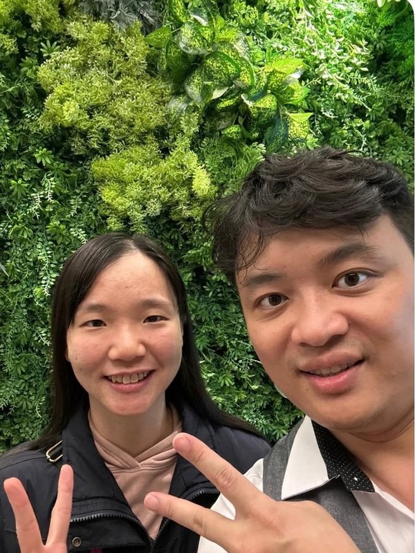 患者與王醫師矯正合照