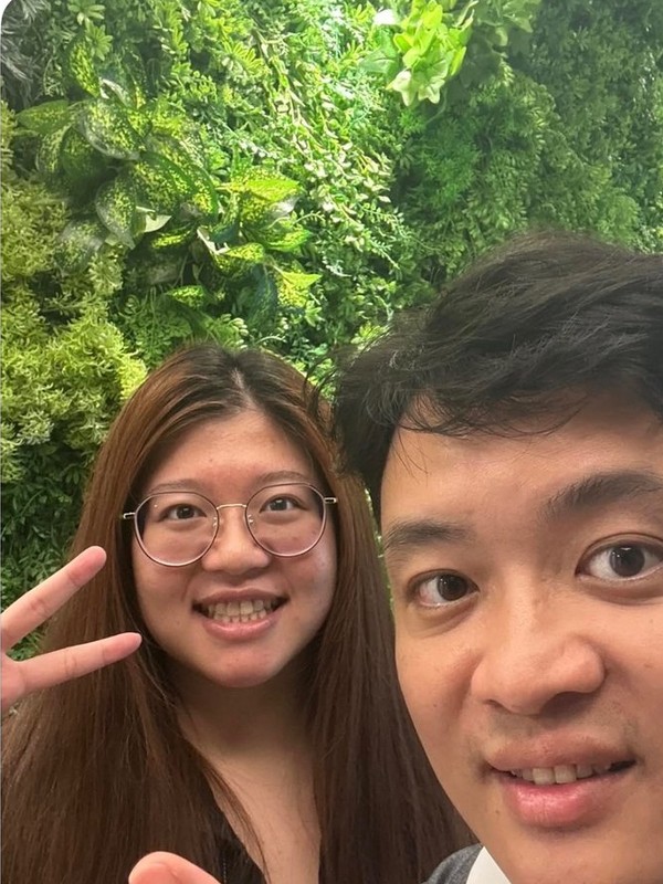 患者與王醫師矯正合照