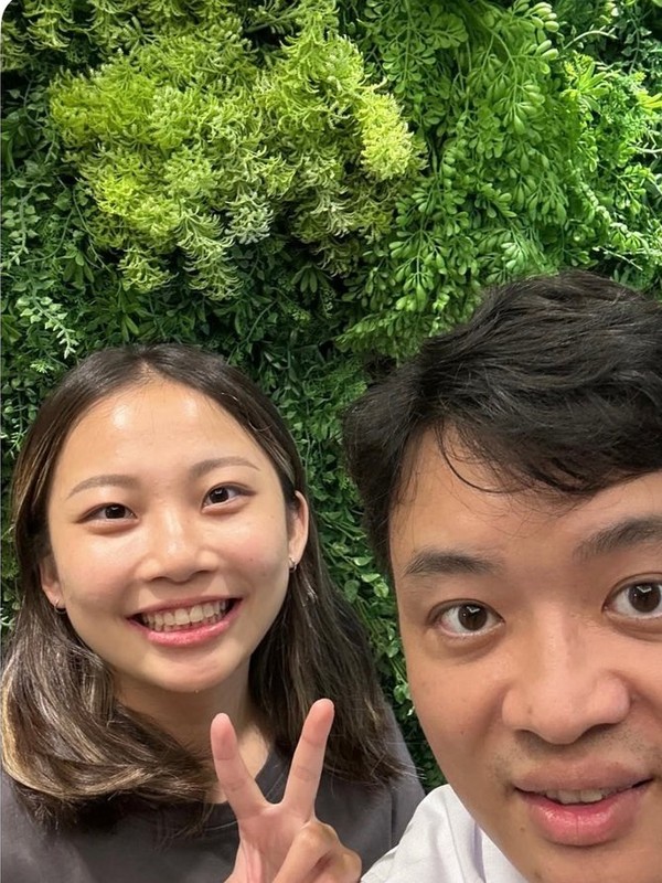 患者與王醫師矯正合照
