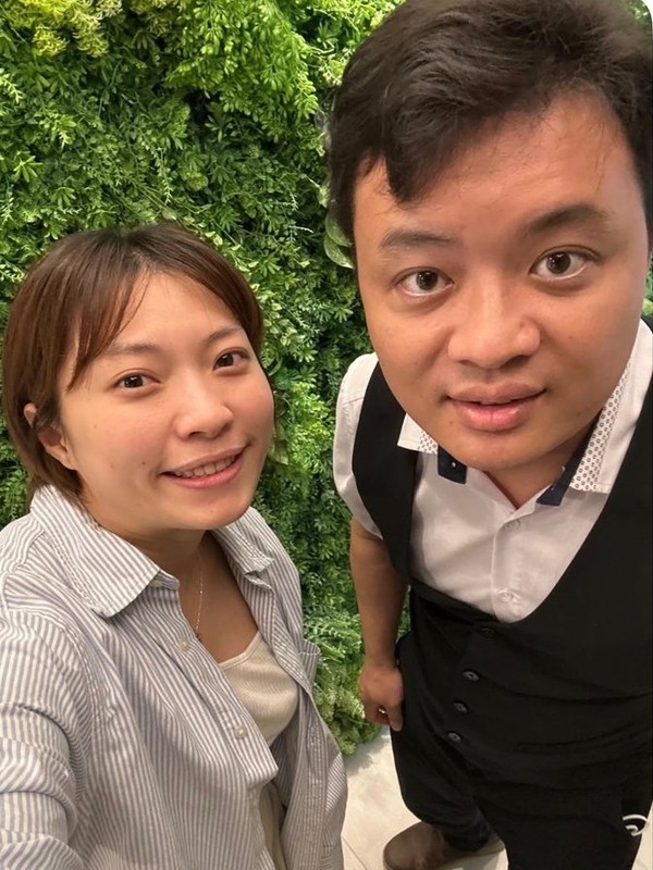 患者與王醫師矯正合照