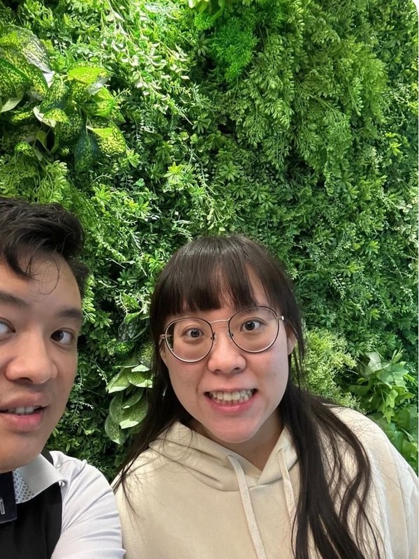 患者與王醫師矯正合照