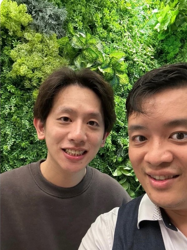 患者與王醫師矯正合照
