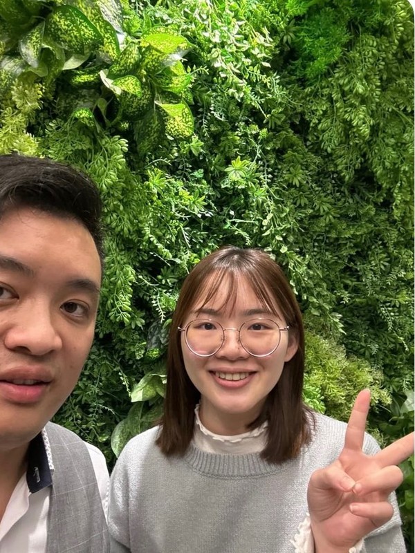 患者與王醫師矯正合照