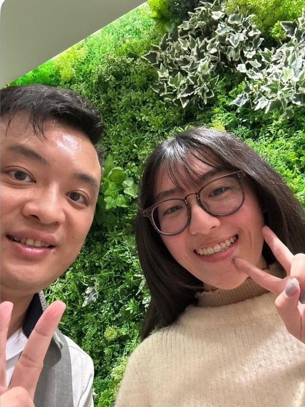 患者與王醫師矯正合照
