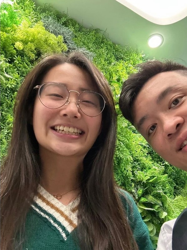 患者與王醫師矯正合照