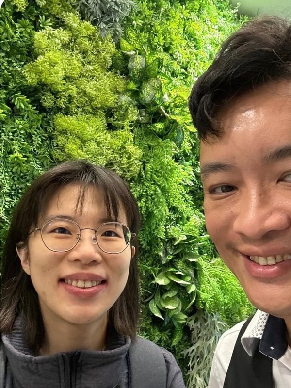 患者與王醫師矯正合照