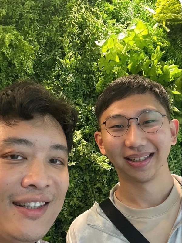 患者與王醫師矯正合照