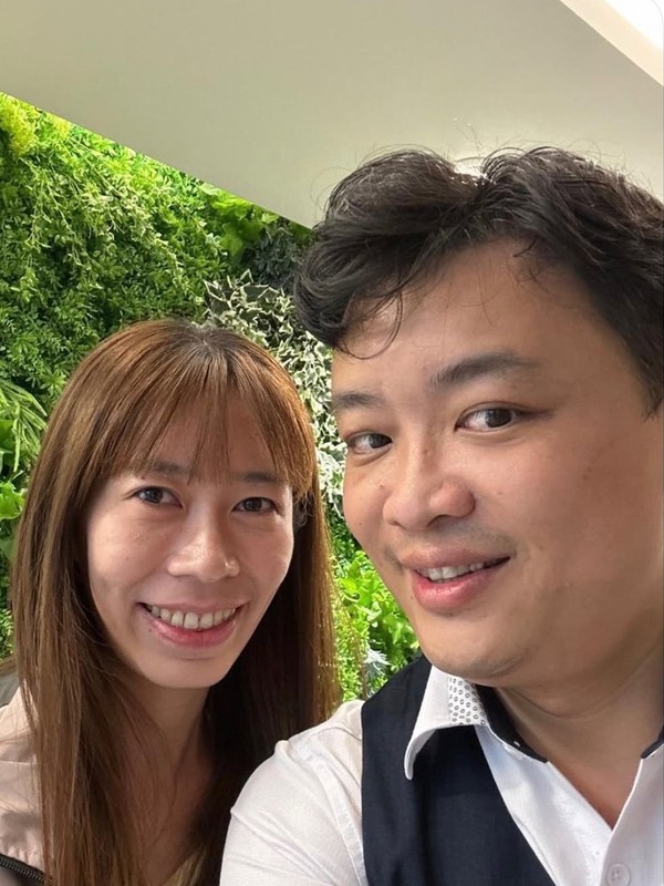 患者與王醫師矯正合照