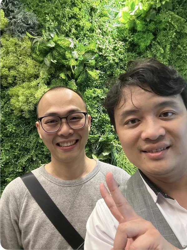 患者與王醫師矯正合照