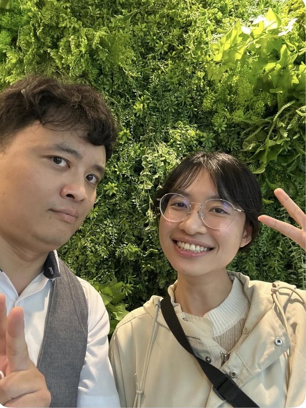 患者與王醫師矯正合照