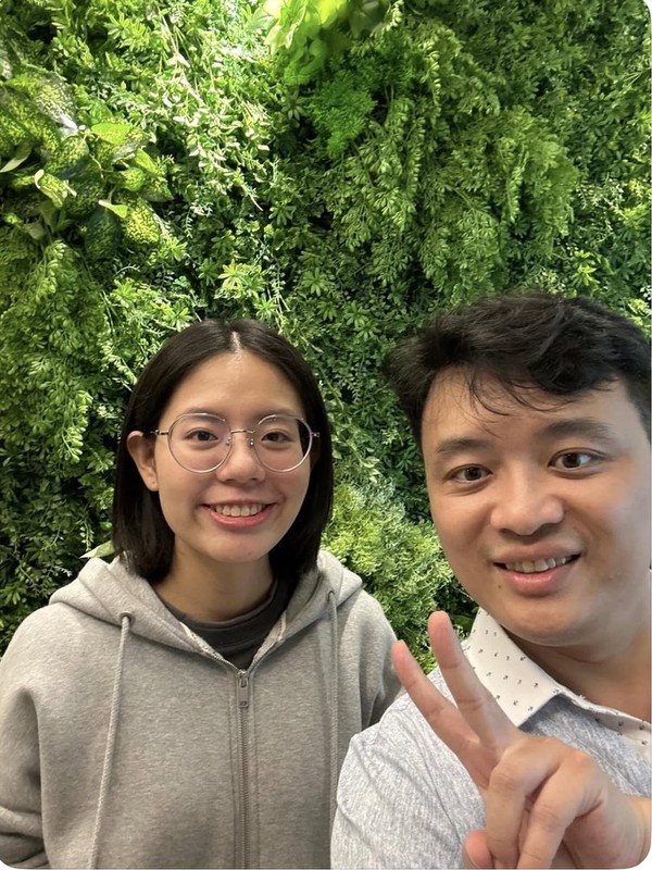 患者與王醫師矯正合照